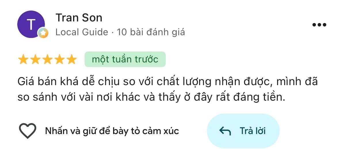 Đánh giá của khách hàng về 212 Fruits